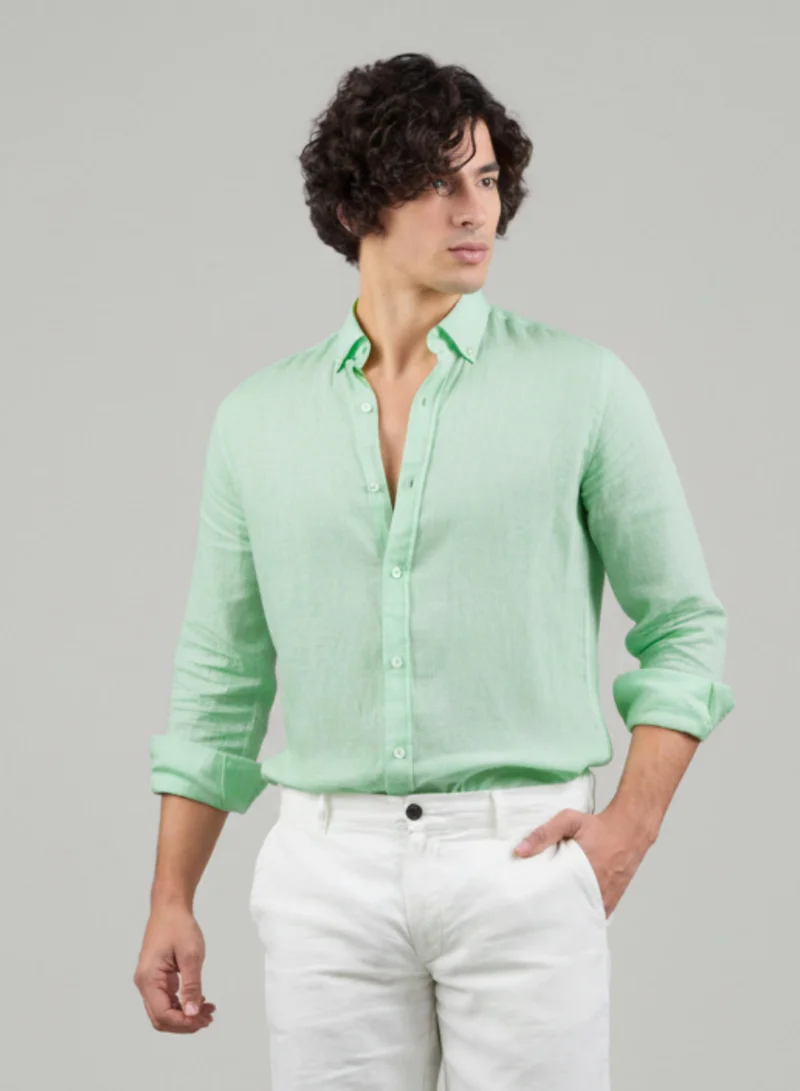 Just Nature 100% Linen Classic Fit Shirt